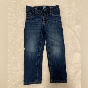 Fleece lined jeans in 3T